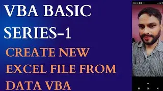 Create New Excel File From Data VBA Lesson-41 How to Add Multiple New Workbook  And Save VBA