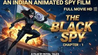THE BLACK SPY 1 FULL MOVIE HD 🎬🔥 | INDIAN ANIMATION | ROYAL TALES | #INDIANANIME #theblackspy #FILM 