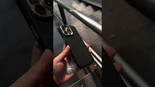 Capa iPhone em Fibra de Carbono MagSafe com Acabamento Super Premium e Prote&ccedil;&atilde;o Completa.