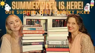 OUR SUMMER TBRS 2025 | Summerween Readathon Picks + Spooky Book Recs