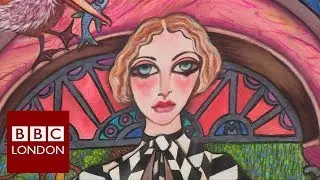How one untrained artist found herself working with Gucci &ndash; BBC London News
