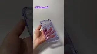 Чехол на iPhone 13 защитный, противоударный, защита камеры, с карманом для карты #чехлы #iphone13