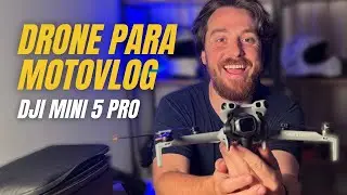 FEITO PARA QUEM ANDA DE MOTO? UM AUTODIDATA COM O DRONE DJI MINI 5 PRO #mini5pro #motovlog 