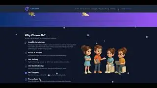 Snow falling effect on Website | Compaex HTML CSS Animations