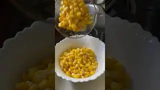 Classic Butter Sweet Corn 🌽 #shorts #asmr #maltiskitchen