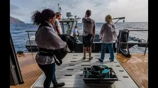 Echantillonnage de s&eacute;diments. Mission Mad&egrave;re 2017