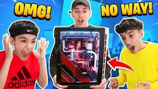 I Got Surprised With A New Custom Fortnite Gaming PC! $5,000