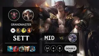Sett Mid vs Kassadin - KR Grandmaster Patch 11.11