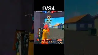 1vs4 IN CS RANKED GRANDMASTER 🥵 PUSH 🫸 RIGON 🫷 #freefire #gamingff #shorts