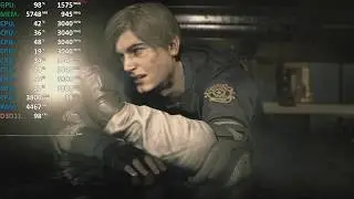 Resident Evil 2 on Radeon RX Vega 64 - Gameplay Benchmark Test