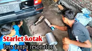 Starlet knalpot racing