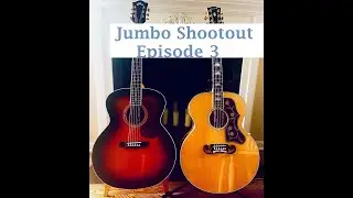 Jumbo Shootout  - Episode 3  Guild F-250E vs. Gibson SJ-200  #guildguitars #gibsonguitars #j200