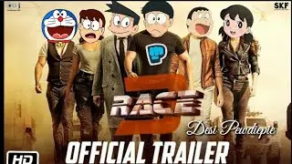 Race 3 Trailer | Salman Khan | Nobita | Doraemon | Shizuka | Gian | Suneo | Cartoon Version
