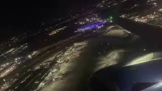 British Airways Airbus A320-232 Night Departure From London Heathrow