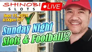 🛑 JACKPOT HANDPAY LIVE! HUGE WIN in NFL Super Bowl Link in the First Shinobi Bowl slot tournament!