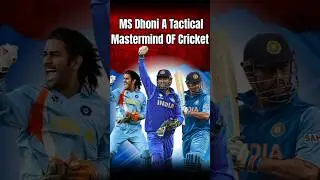 Ms Dhoni Mastermind Moments 😎|#shorts #shortsfeed #cricket
