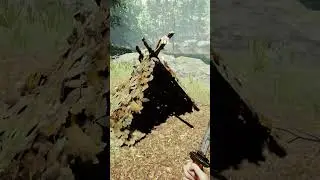 How to Get A GOOSE 🦆 HEAD TROPHY in The Forest | Trophy Hunter Achievement #TheForestGame #Shorts
