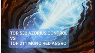 Top 532 Azorius Control vs Top 211 Mono Red Aggro | Standard | Mythic Rank | MTG Arena