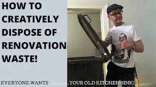 How to creatively dispose of your home renovation waste!