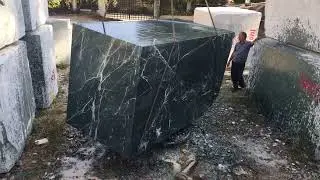 Spider Green Marble #marble #granite #greenmarble #asmrsounds #satisfying