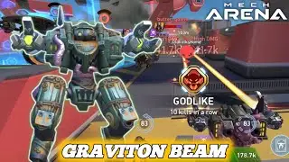 Is Graviton Beam Still Really Deadly? Orion and Graviton Beam 12 - Mech Arena 