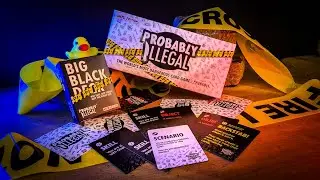 Now on Kickstarter: Probably Illegal - Fake Crimes & Backstabbing Friends For Fun