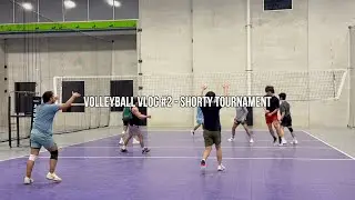 Volleyball Tournament Vlog #2 | Training to Jump Higher - 5'7