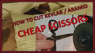 How to cut Kevlar / Aramid CHEAP