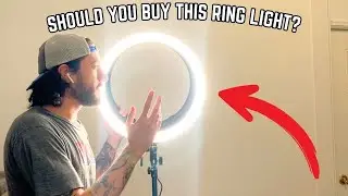 NEEWER 19 inch Ring Light Review (unboxing + Honest Thoughts)