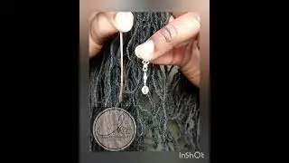 How to install Kawaii Adornments mini loc jewelry to Sisterlocks &trade; or microlocs size locs