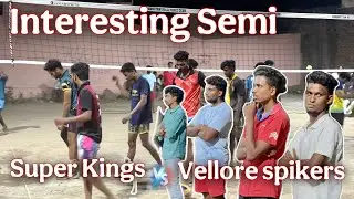 Vellore Spikers | Vellore Super kings | Semi Finals Konavattam volleyball tournament