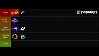 Ranking OG Fortnite Projects! (Tier List)