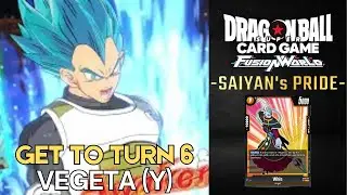 Get to turn 6! - Vegeta (Y) vs Namek Goku 2 - (Dragon Ball Super Card Game Fusion World) [FB08]
