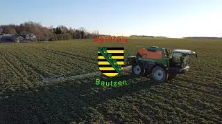 Spritzen 2025  #2 || Amazone Pantera 4502-H beim Spritzen im Sonnenuntergang