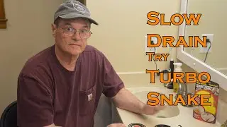 Turbo Snake For A Slow Draining Sink