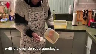 Rode aanslag verwijderen