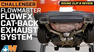 2015-2016 5.7L Challenger Flowmaster FlowFX Cat-Back Exhaust System Review & Sound Clip