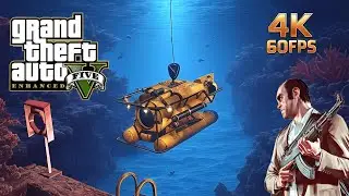 #26 - GTA V Enhanced - Minisub Mission | Deep Sea Setup Begins in 4K 60fps 🌊🔧 #gtavenhanced  #gtav