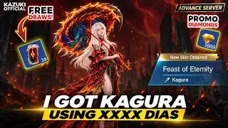 KAGURA LEGEND Draws! How Much Did I Spend? | MLBB Advance Server