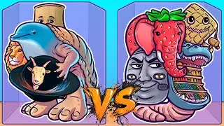 Playing Merge Fellas: ITALIAN BRAINROT 11 vs BRAINROT 12 ⁉️ Boss + Boss / Reaching Max Level!