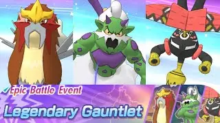 12 Streak Legendary Gauntlet: Entei, Tornadus, Tapu Bulu (November 2022) | Pok&eacute;mon Masters EX