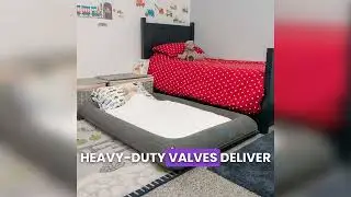Travel Made Easy: The Ultimate Inflatable Toddler Bed ✈️