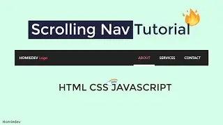 Scrolling Nav with Vanilla Javascript