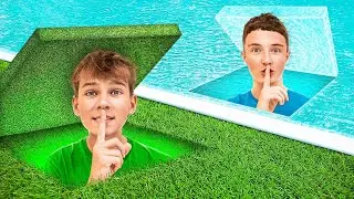 Wir haben 5 geheime R&auml;ume gebaut! Extremes Verstecken 😱 IvanIsHere German