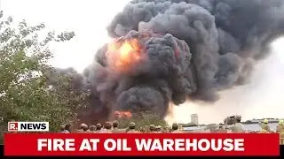 Fire Breaks Out At Chennai's Oil Warehouse, Five Fire Tenders Rush To The Spot