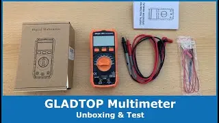 GLADTOP Digital Multimeter 205A-2 (True RMS) || Unboxing, Review und Test (Praxistest)