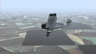 Tileproxy & FS2004 HD (Junkers W-34 w/ Flight Simulator 2004)