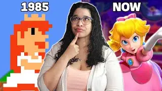 The Princess Peach YOU Never Knew | History from Super Mario Bros to Showtime