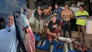Двухдневная поездка на рыбалку/дайвинг на удалённый остров Гавайев &mdash; огромные улуа, марлины, акула