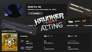 krunker faceit smurfing/alting (SNKYU)